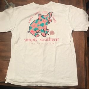 Simply Southern Love You Pig Time t-shirt